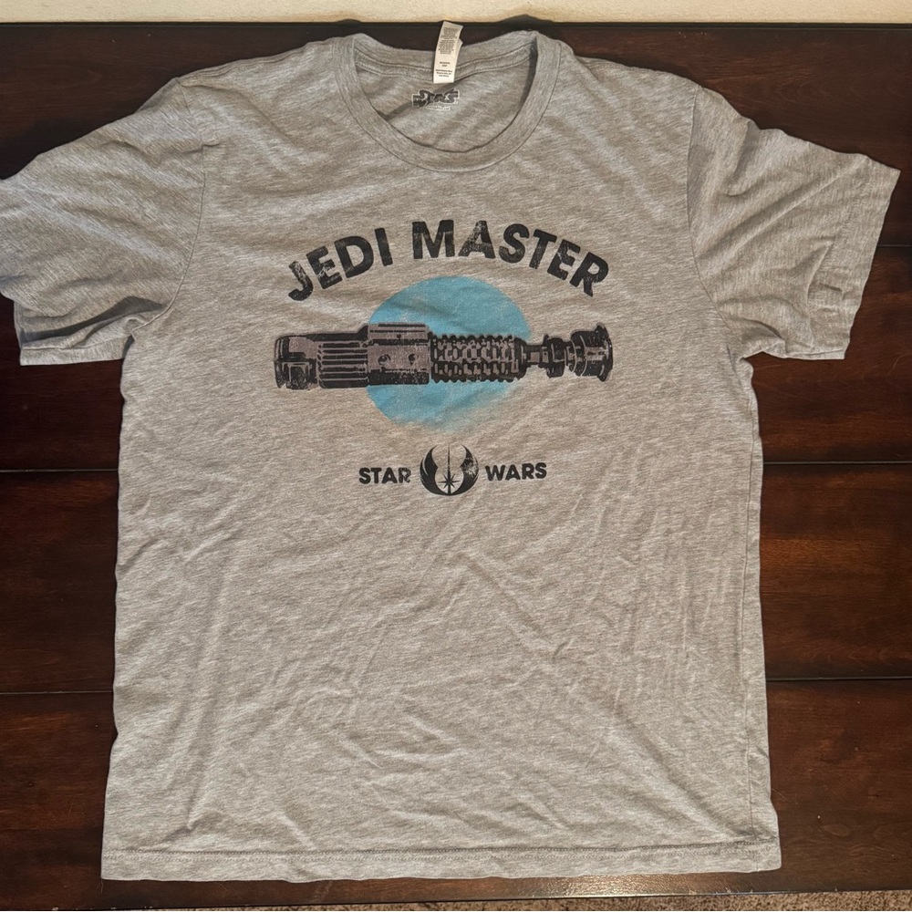 Star Wars Jedi Master Gray T-Shirt Large